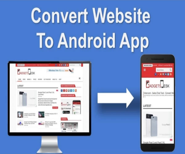 I will convert website to andriod app,iOS app and window app