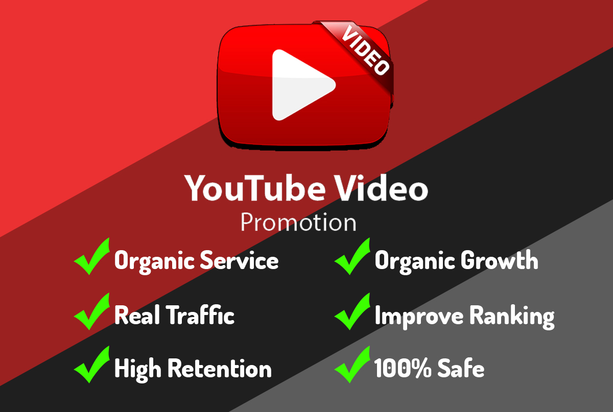 Hight Youtube Video Promotion By Real Traffic For Up ...
