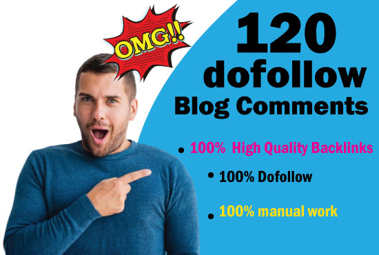 Manually Create 120 HQ Blog Comment Backlinks for GOOGLE RANK