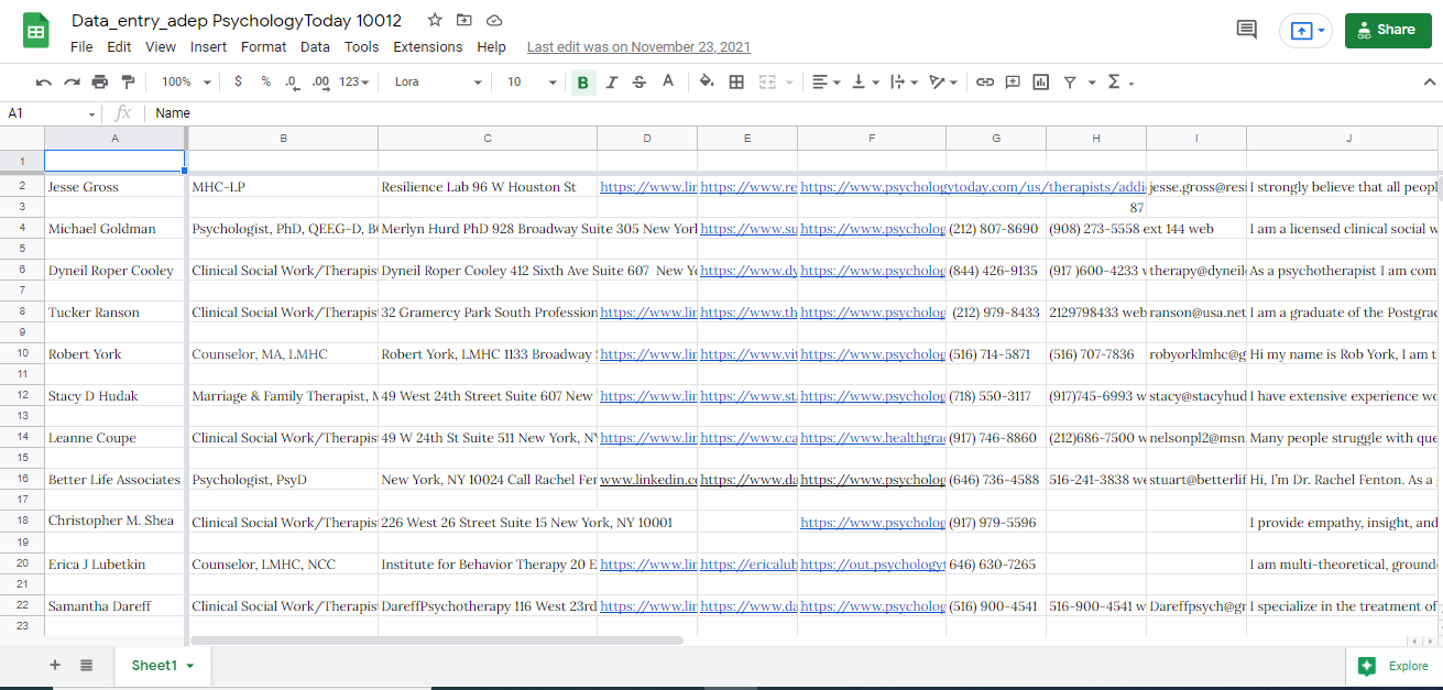 As a Virtual Assistant for Data entry, Copy paste, Web research and Typing