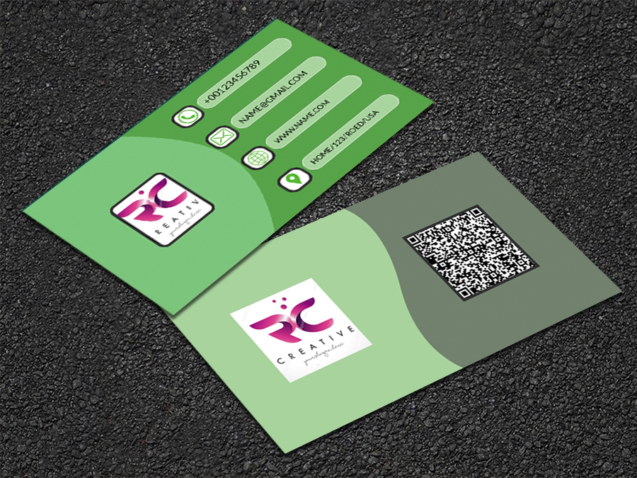 I will professional business card design service