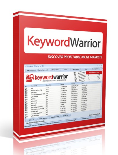 Keyword Warrior software for windows 7 or higher 