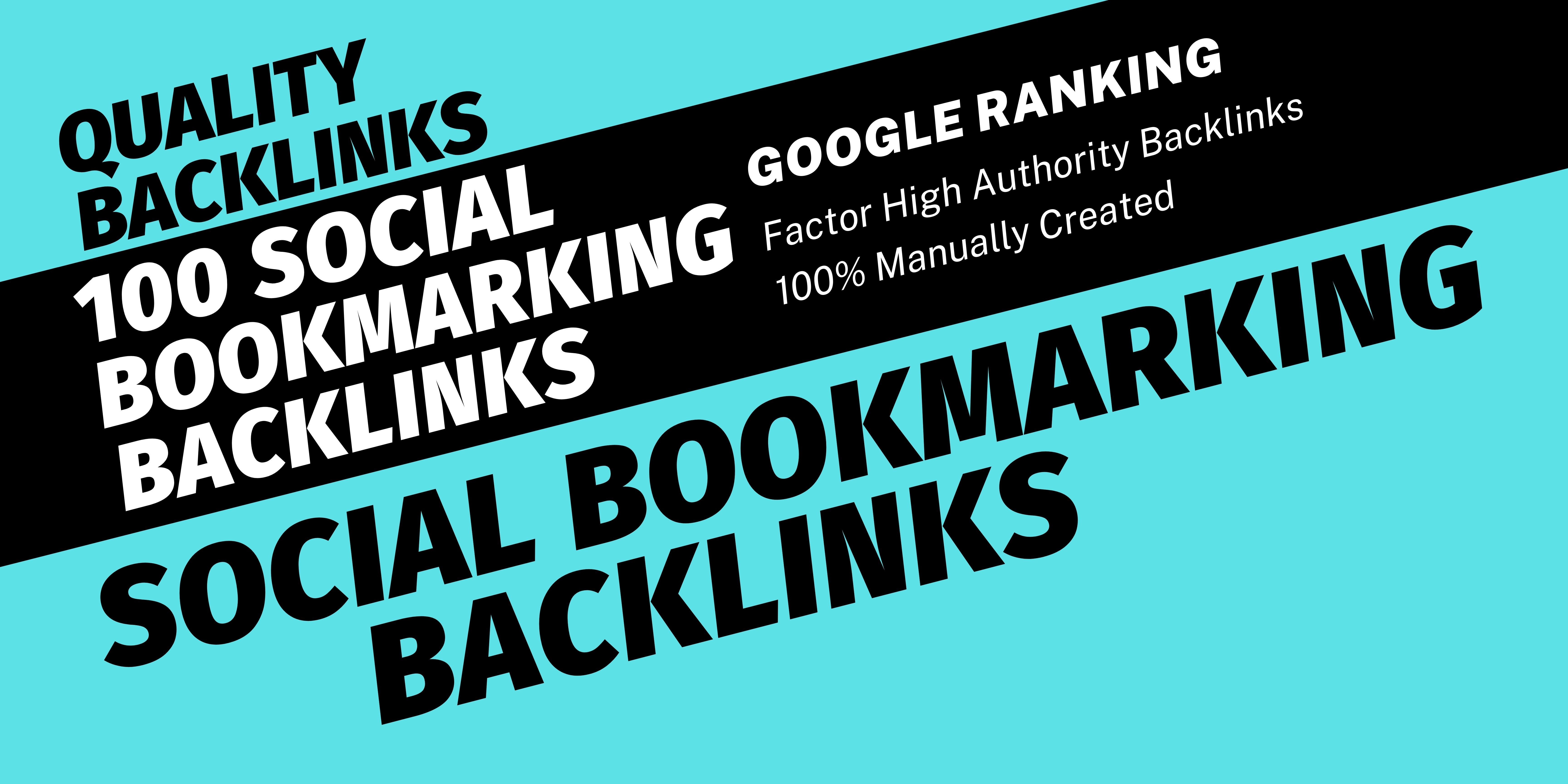 100 High-Quality Social Bookmarking Backlinks