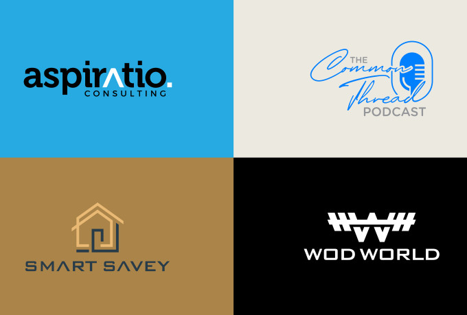 I will do 5 minimalist logo design for your business 