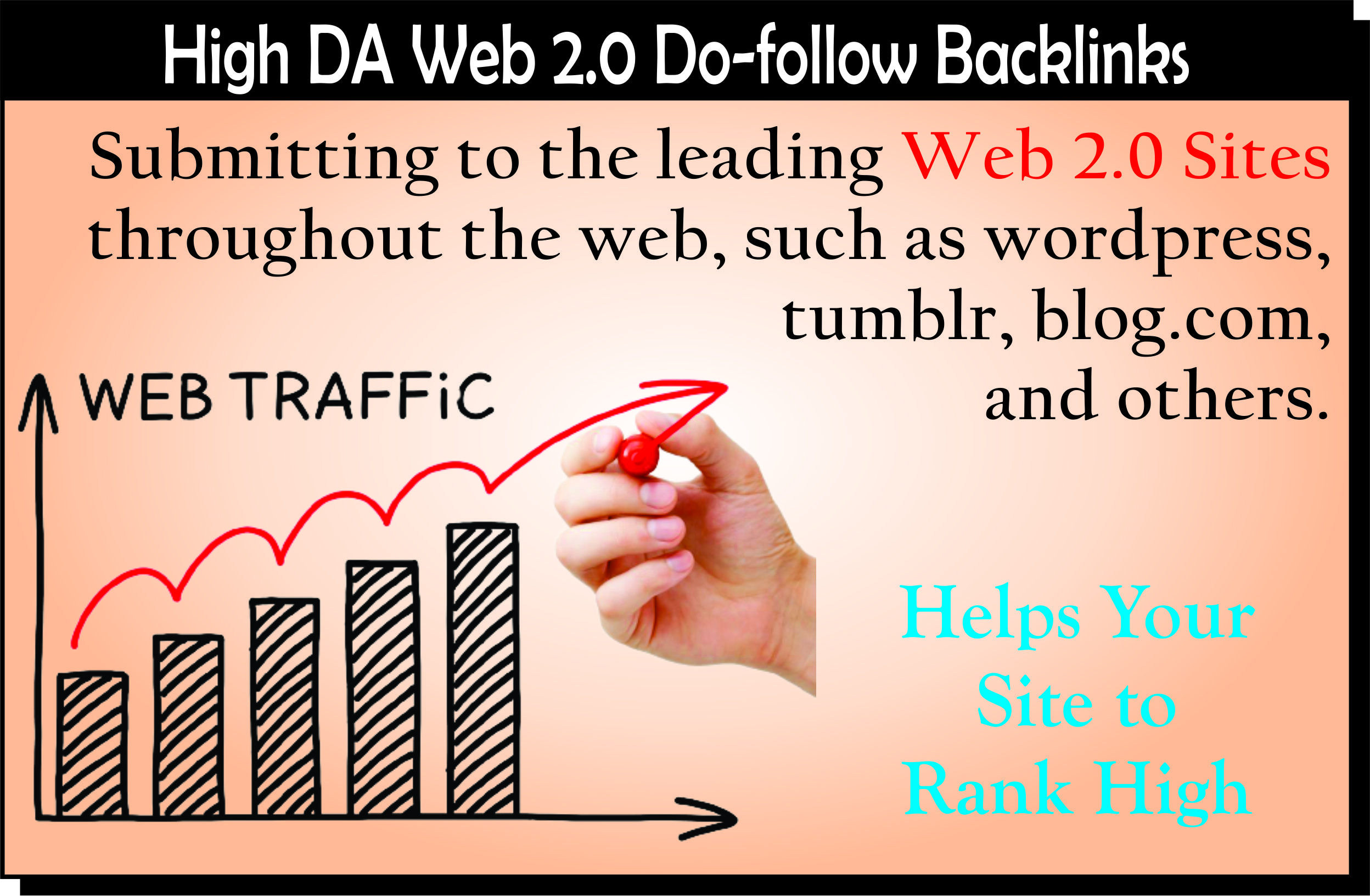 You Will Get 10 High Quality Web 2.0 Backlinks