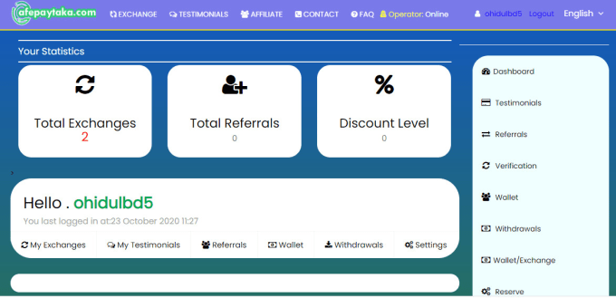 I will build cryptocurrency exchange website