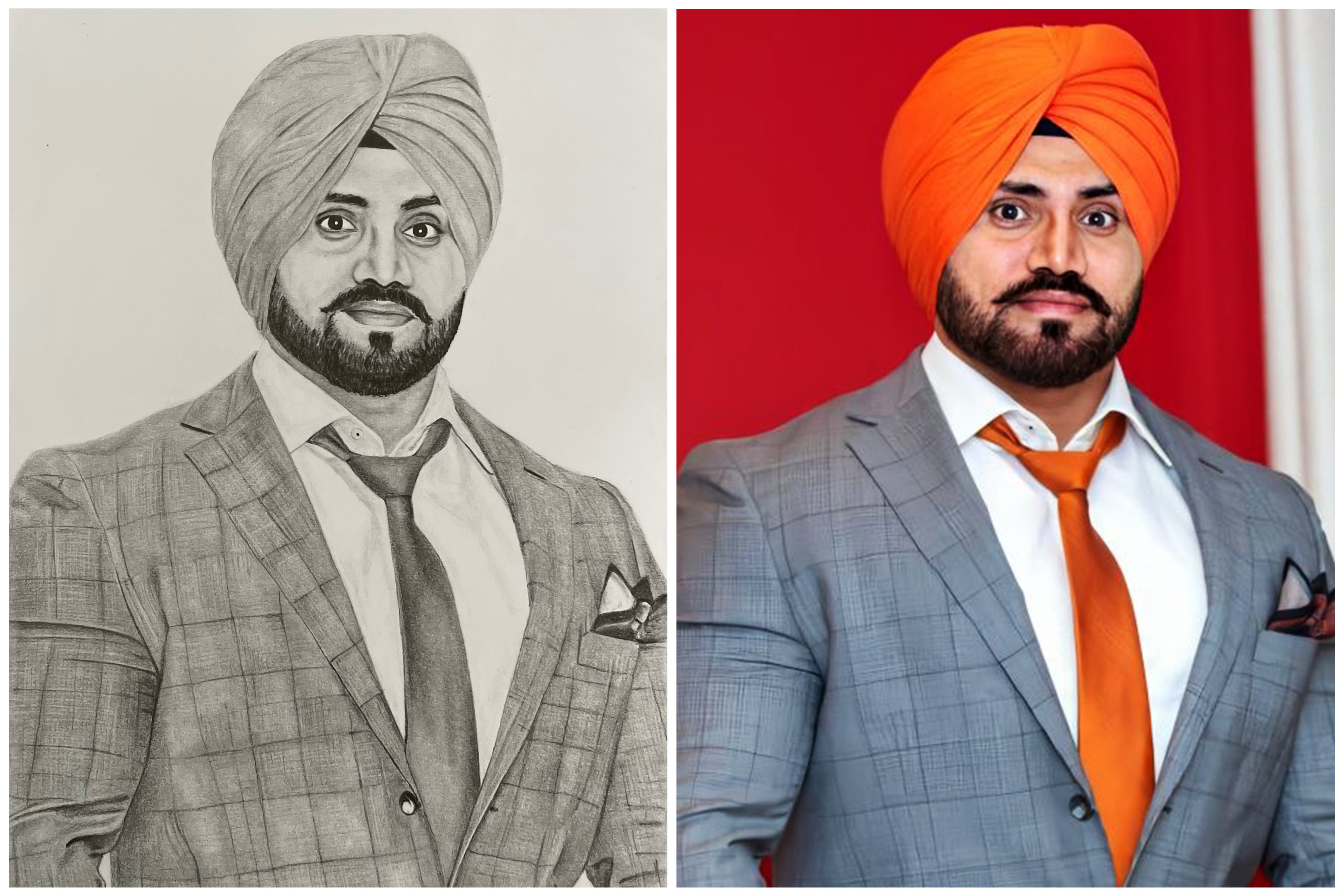 I will draw a realistic pencil sketch portrait from your photo