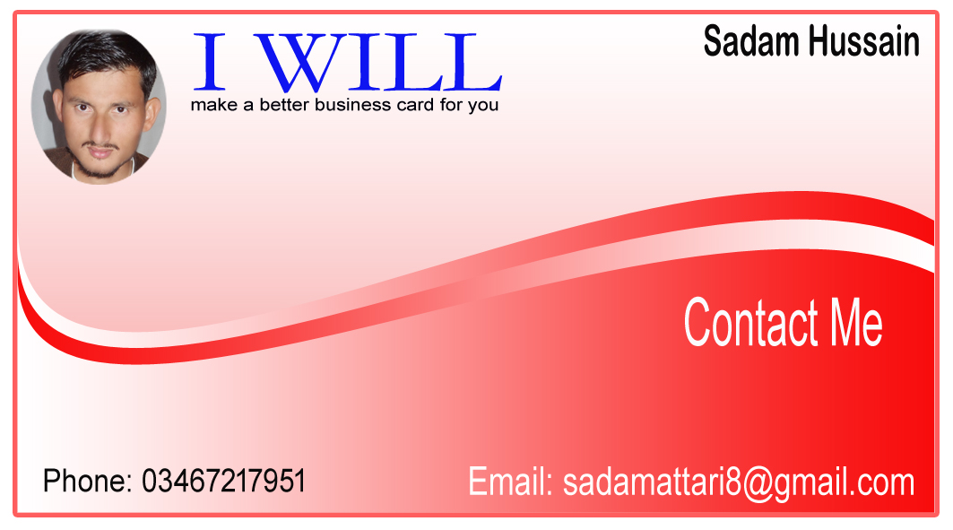 I will make a Fantastic Business Card for you