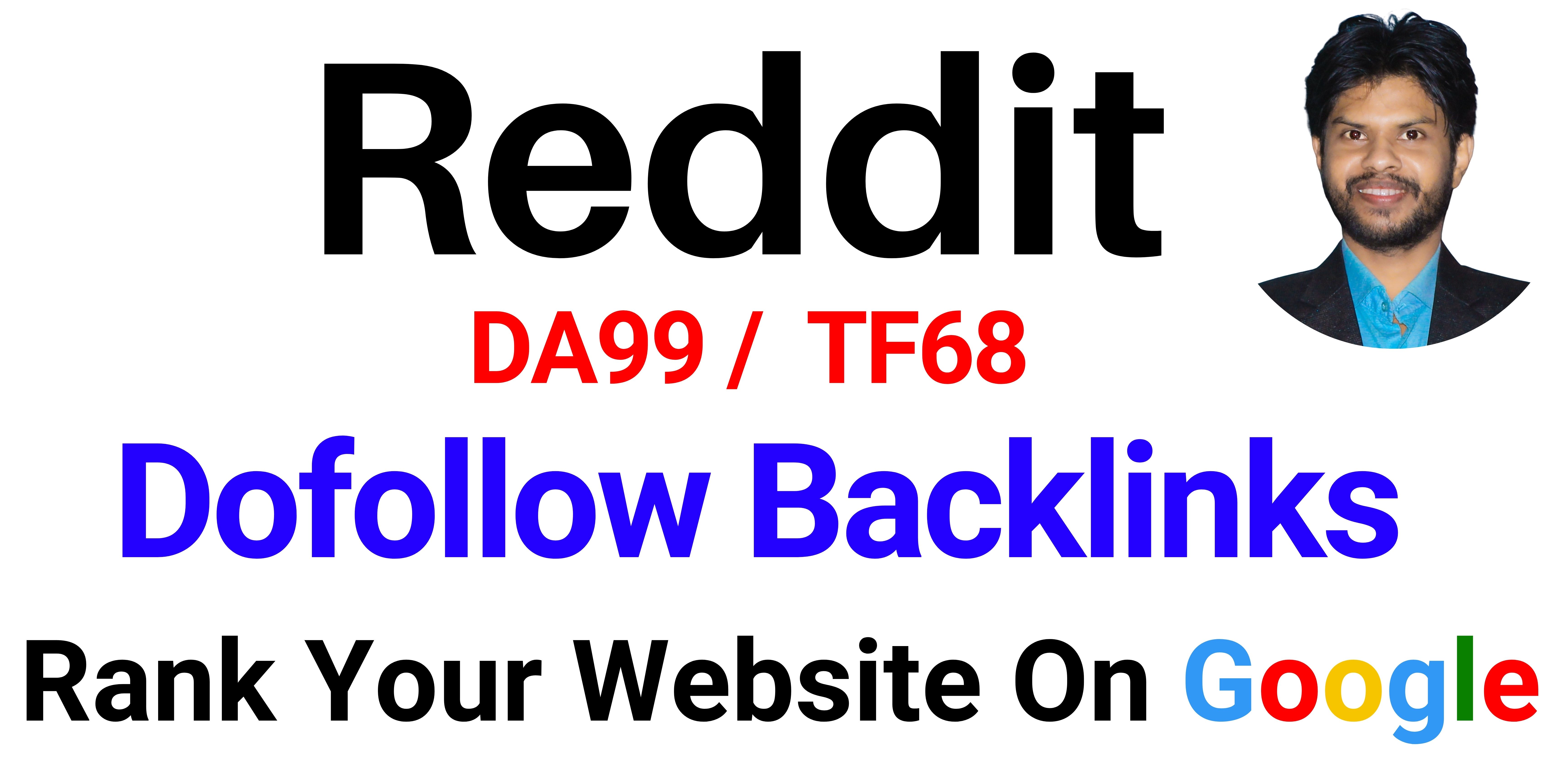 UPERSTRONG DA99 Do-Follow Backlinks From Reddit