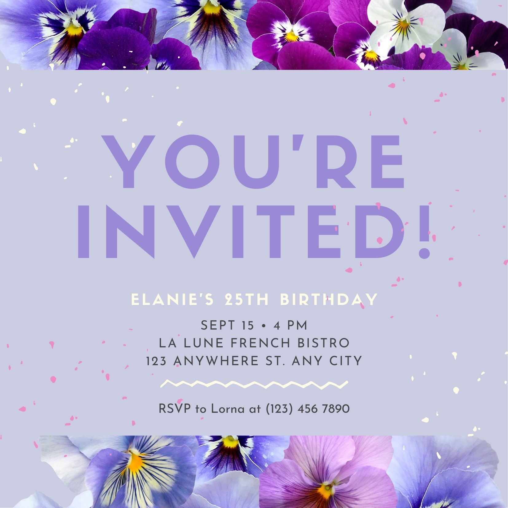 Customized greeting cards and invitations for any occasion.