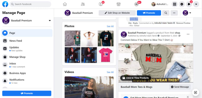 I will promote your Facebook Business page & maintain