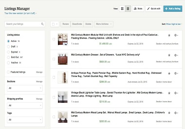 I will do product upload/listing, add product descriptions