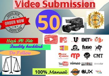 Live 80 Video Submission backlinks high authority per...