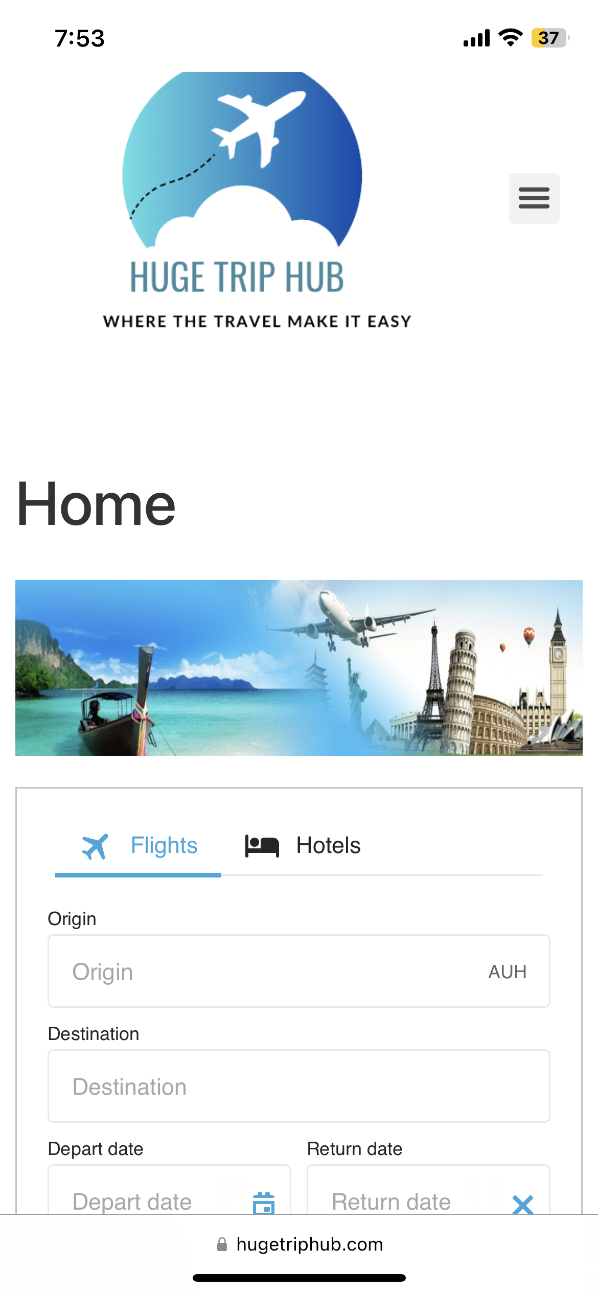 I will design a travel affiliate website to make money online