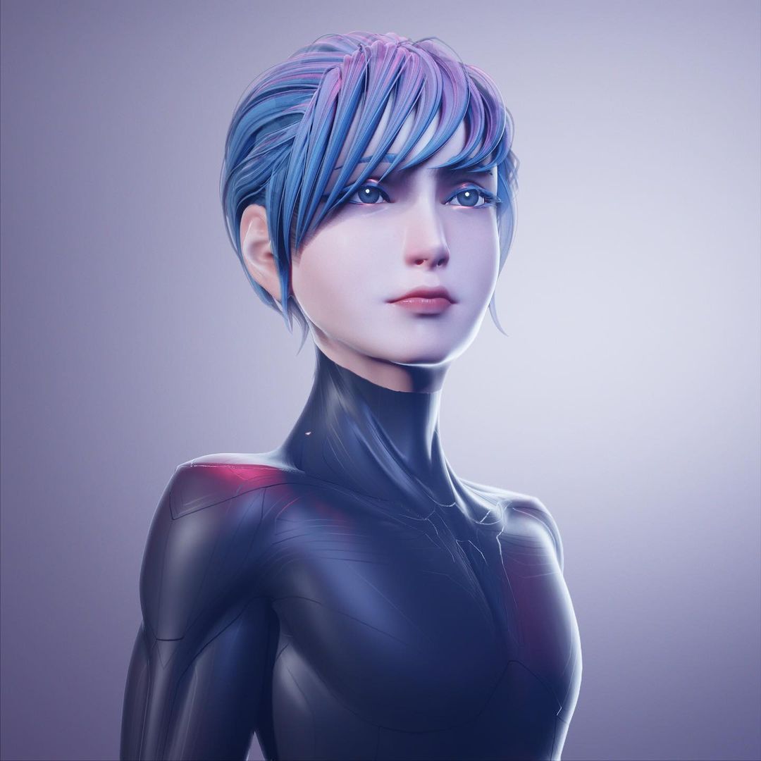 I will create 3d realistic character modeling