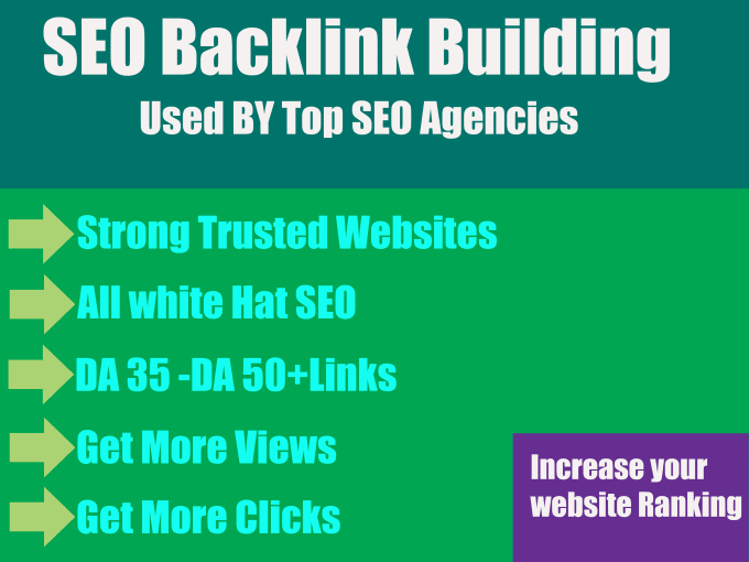 I will do high quality dofollow backlinks for off page SEO