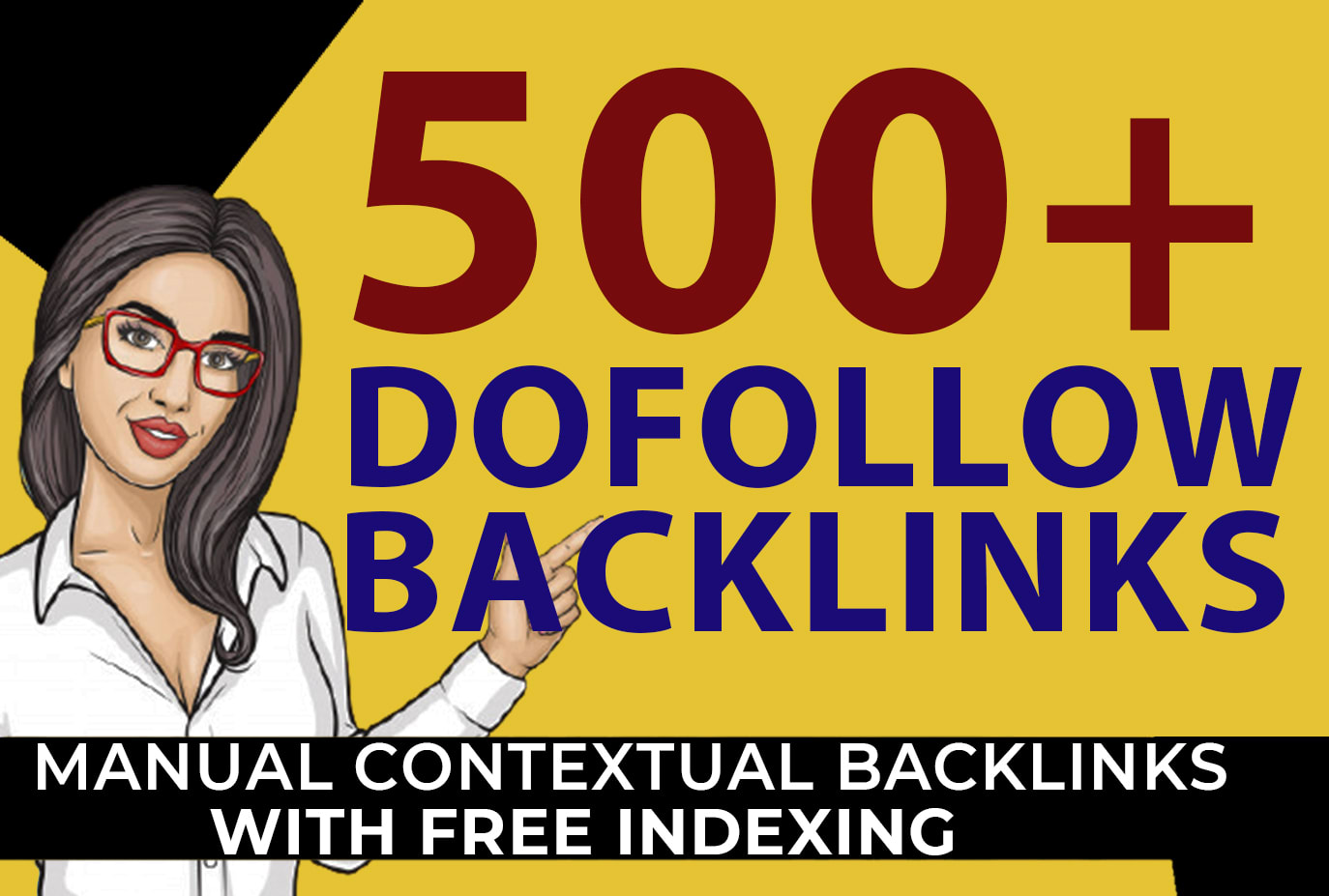I will create 500 high-quality contextual, profile, SEO do-follow backlinks with excel file Report