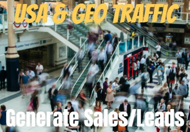 Geotargeted Or USA Traffic To Boost SALES or LEADS