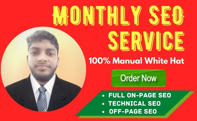 I will do best monthly SEO service for google top ranking with link building