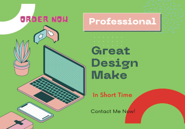 I Will Create Great Design in Short time