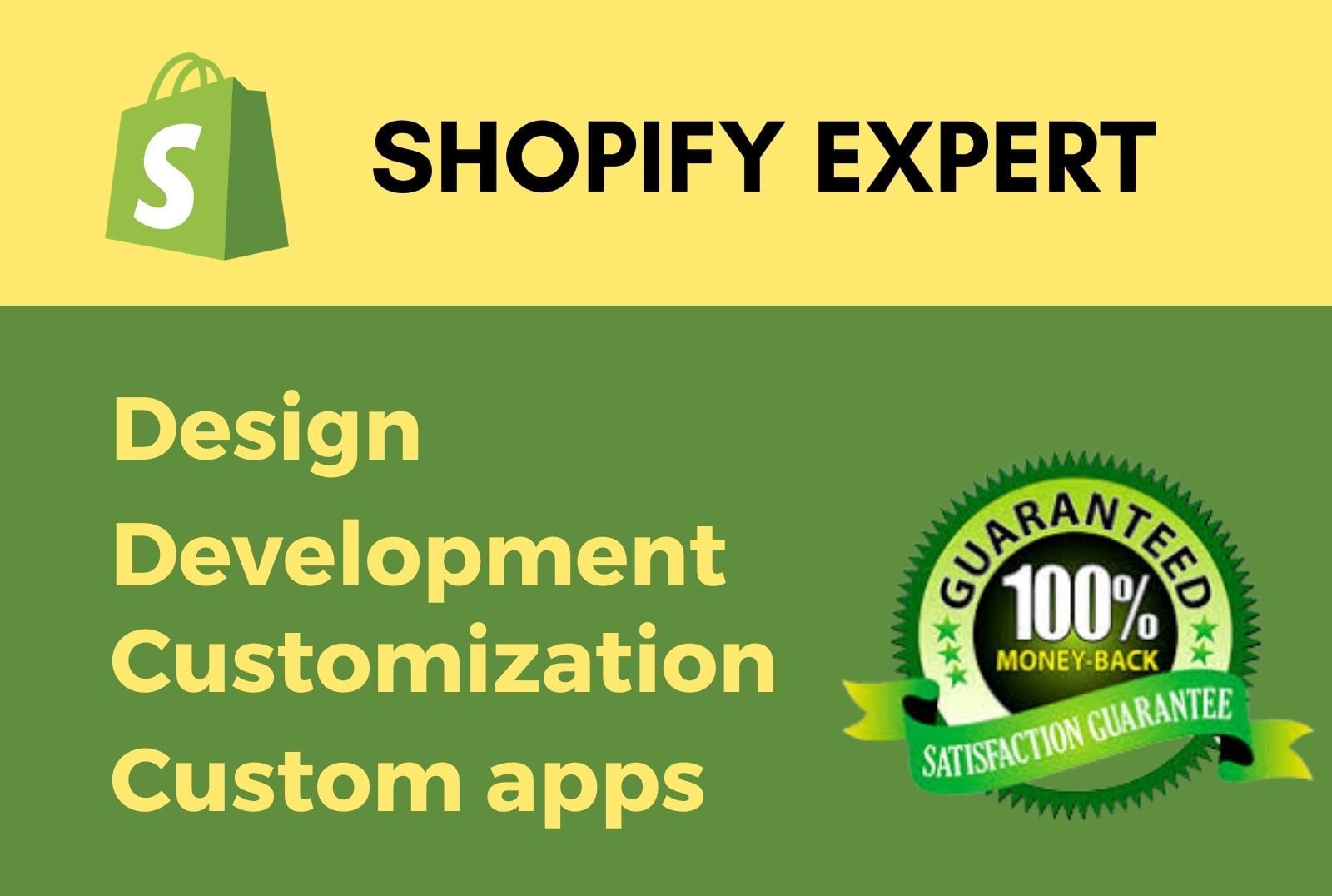 I will Design Top Class Responsive Shopify Website, Landing Page By Shogun Or Pagefly Builder