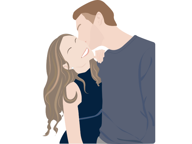 I will create unique flat character vector illustration from any object