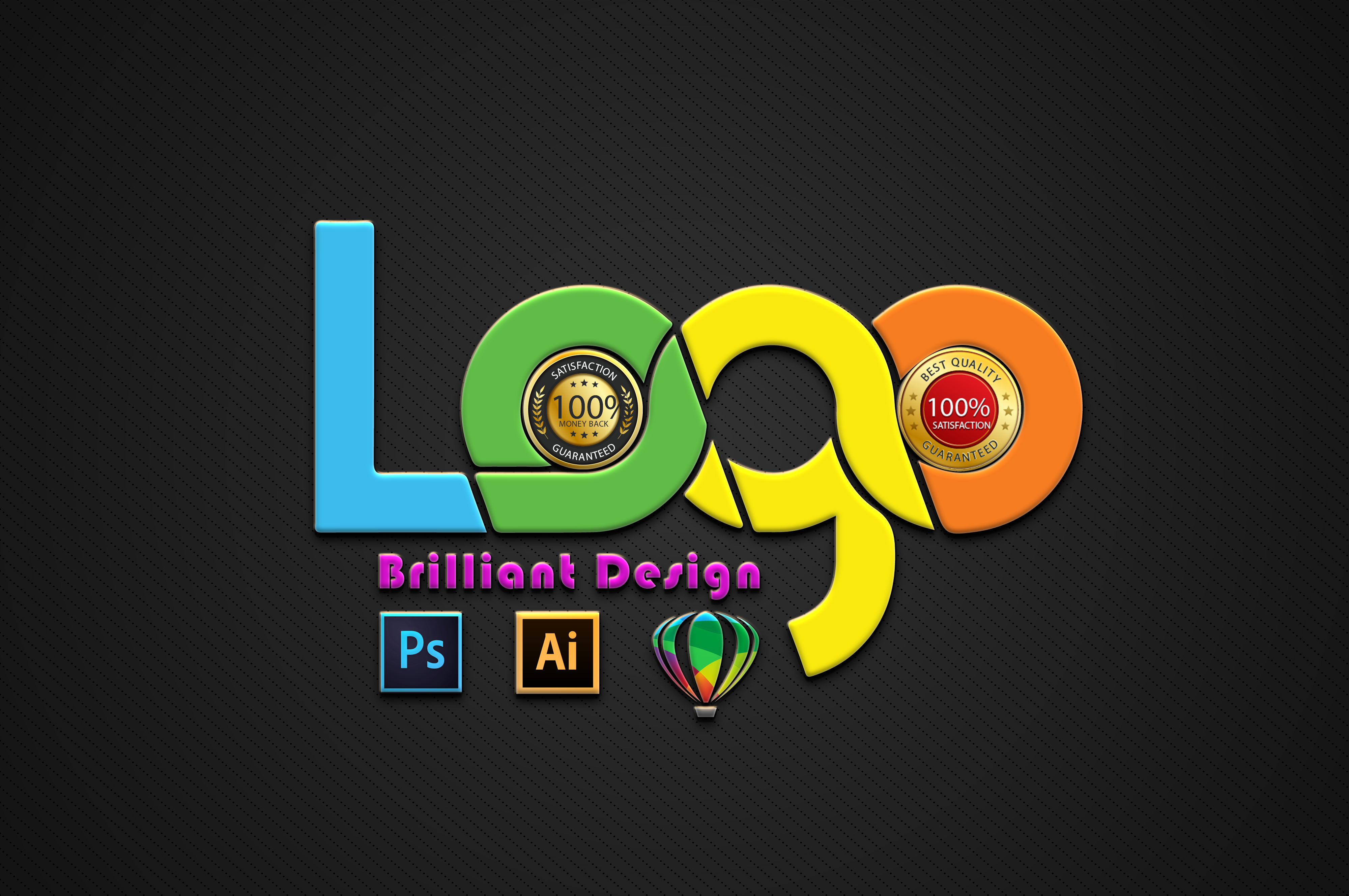 we create brilliant logo in short time for your business 