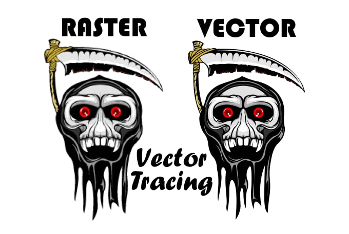 I will do any vector tracing manually within 2 hours