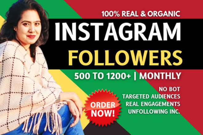 SEO and Grow and run your account organically & manually