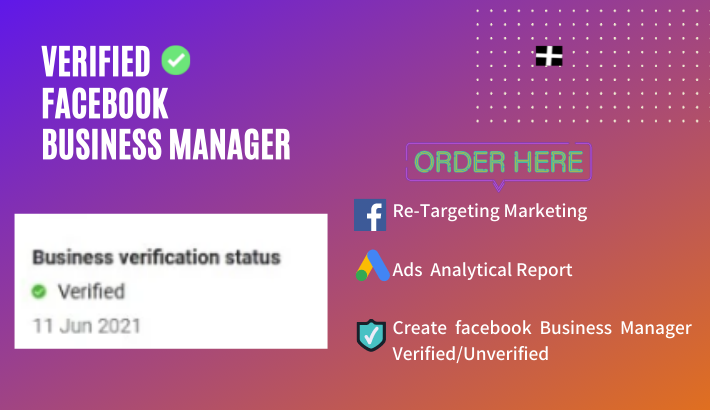 I will solve your business manager and ads account