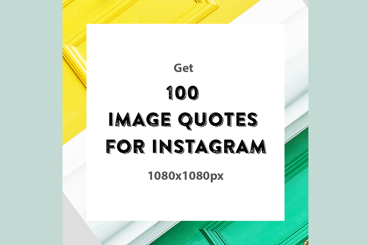 I will create 100 motivation image quotes for Instagram in 24h for $15