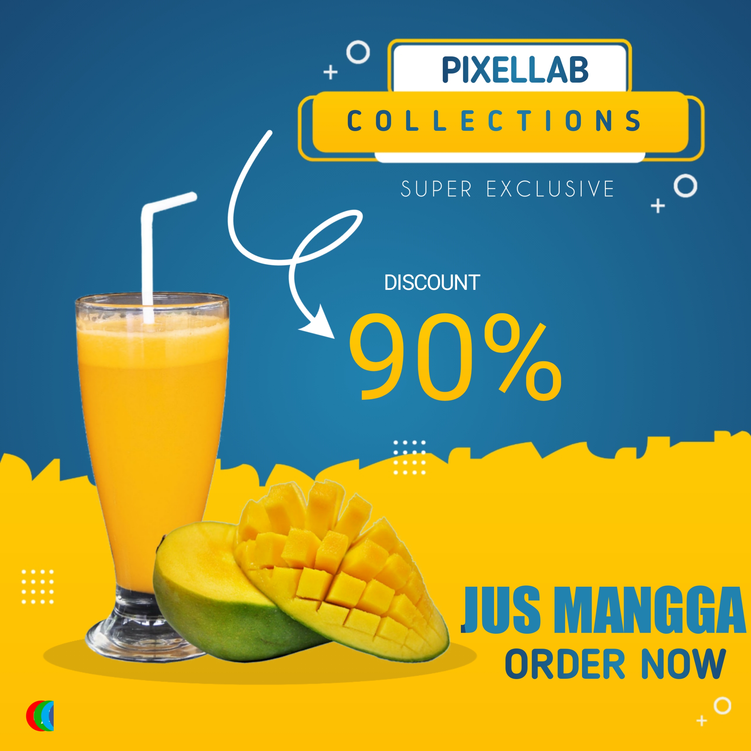 I can create design pamphlet and poster your product or brand 