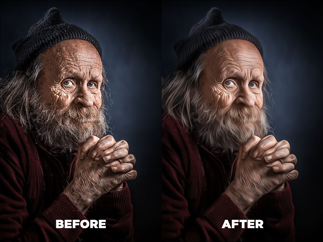I will make or retouch 5 your image to oil painting