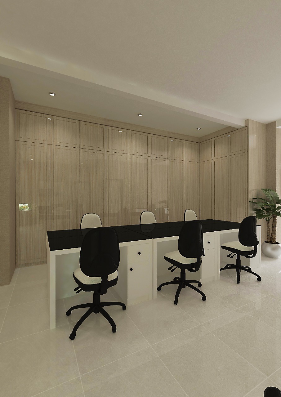 Make eksekutif your office looks reality 3D design with us