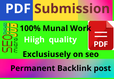 share 70 pdf submission dofollow backlink high authority low spam score high da manual
