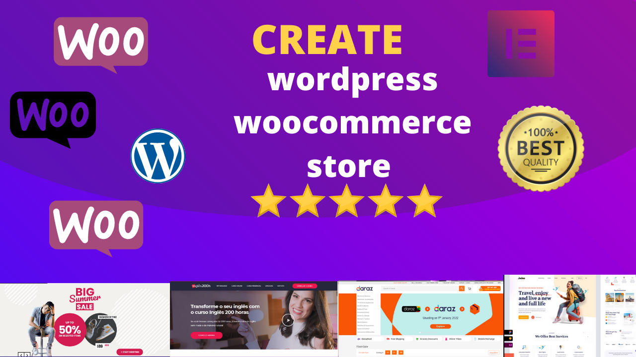I will create redesign clone customize fix wordpress woocommerce store