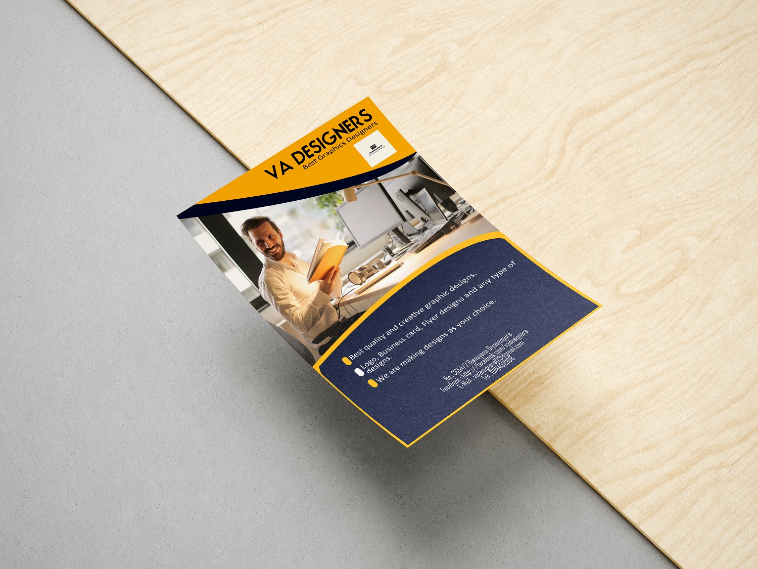 I will do creative and professional Flyer Designs