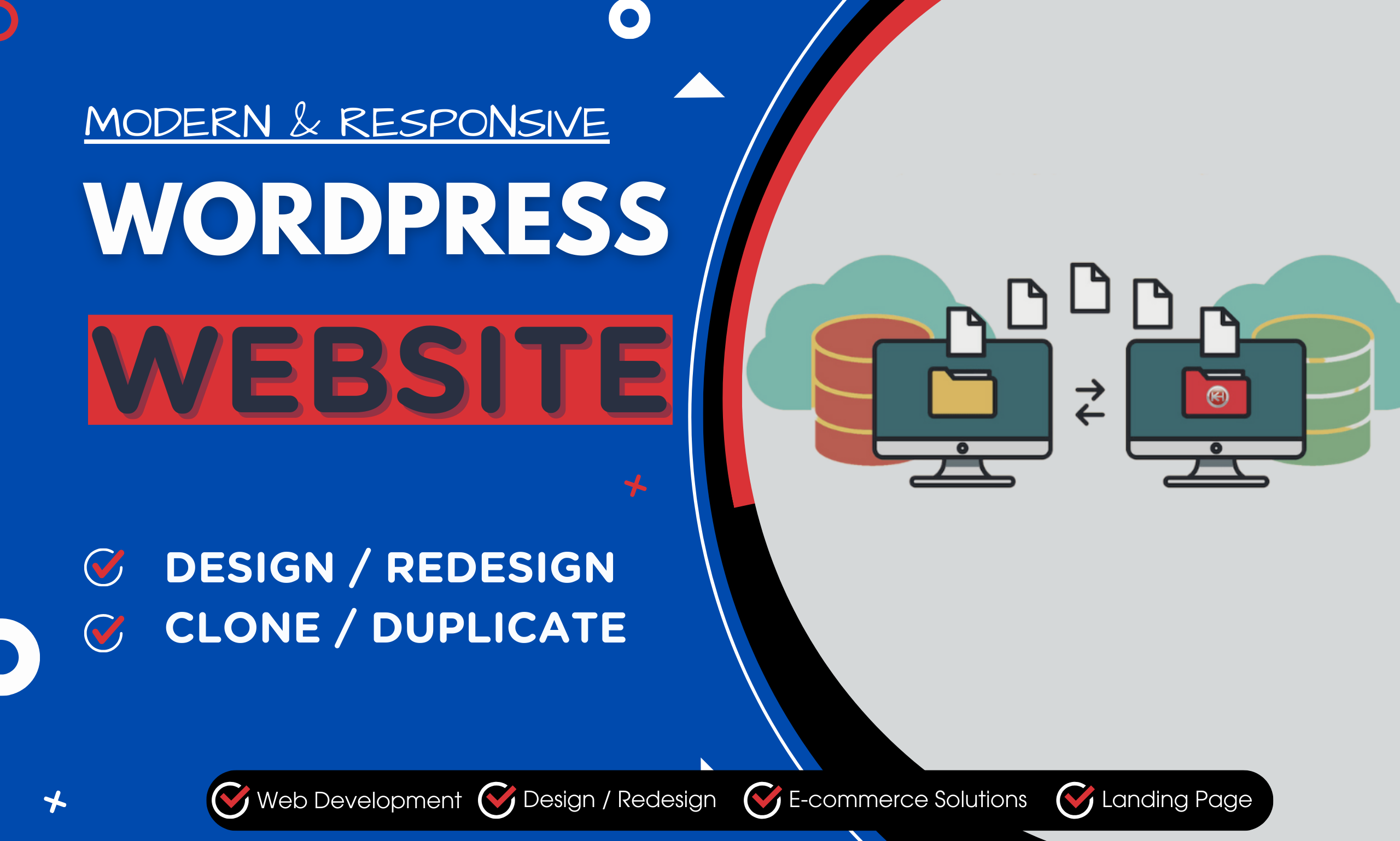 Backup, copy, clone, duplicate or migrate any wordpress website