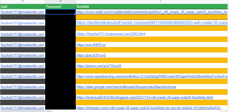 I will create 30 super web2.0 backlinks for SEO