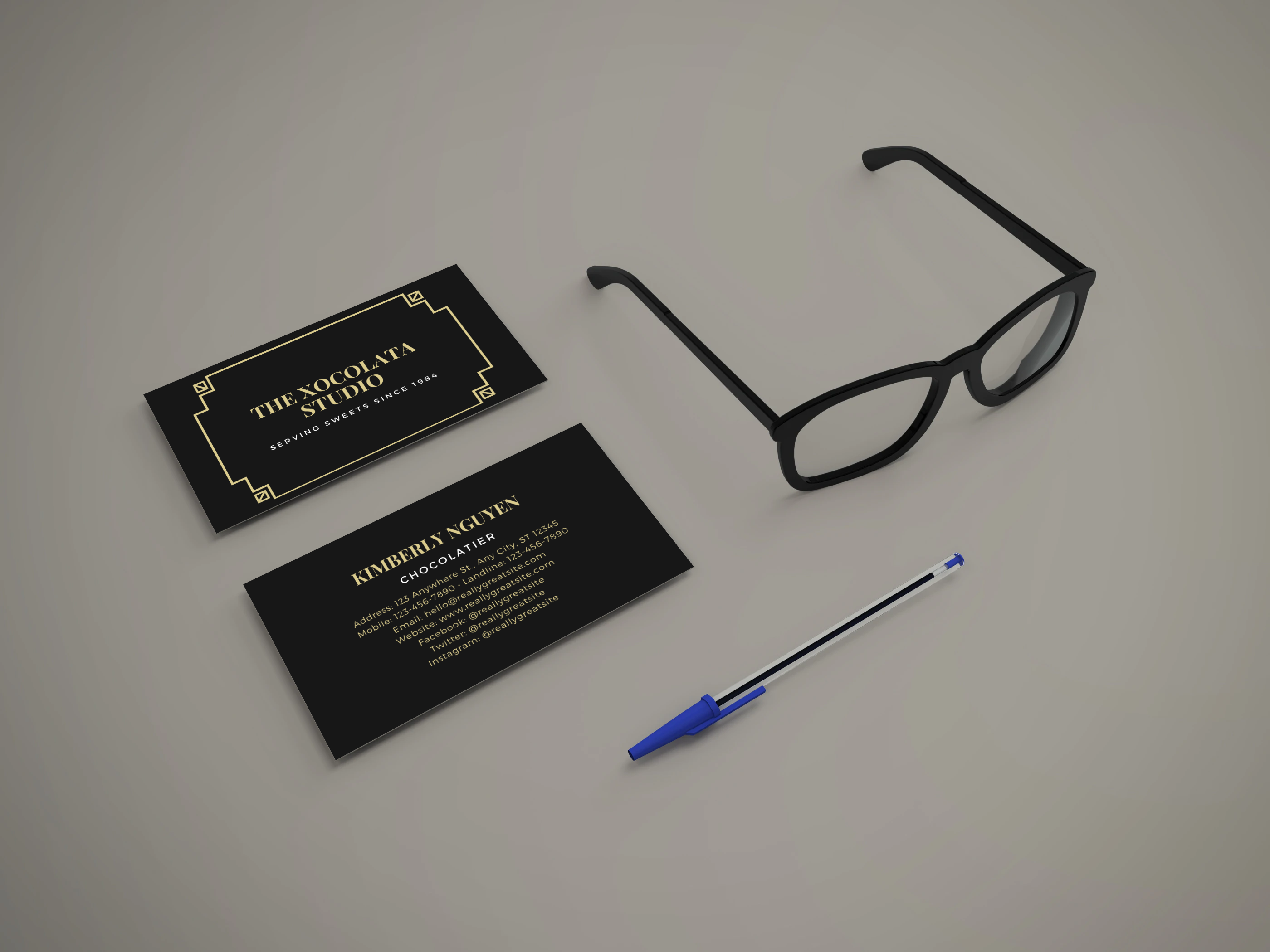 I will do design double sided business card print ready files