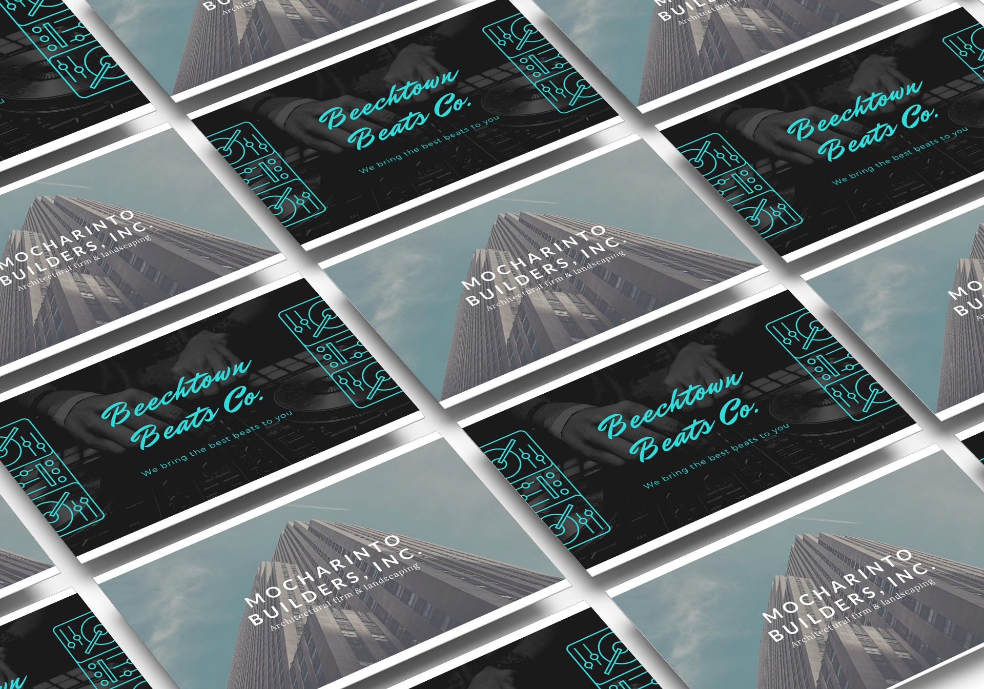 I will do design double sided business card print ready files