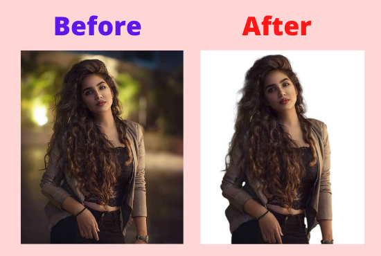 I will cut out images background within 30 minutes professionally