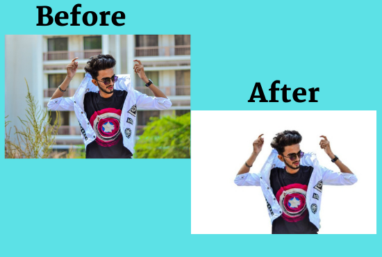 I will cut out images background within 30 minutes professionally