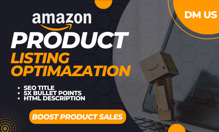 I will do SEO optimized amazon product listing description copywriting