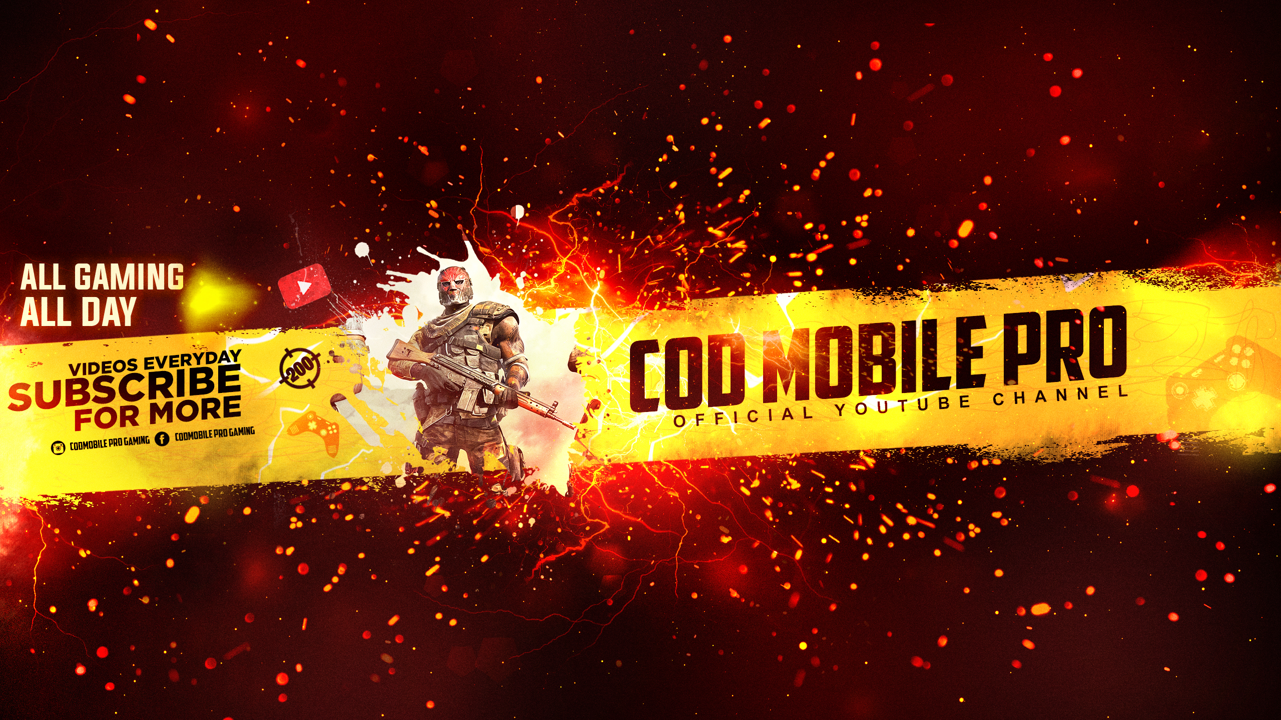 I will do amazing youtube banner designs