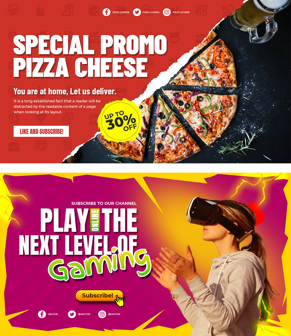 I will do creative eye catching thumbnail designs