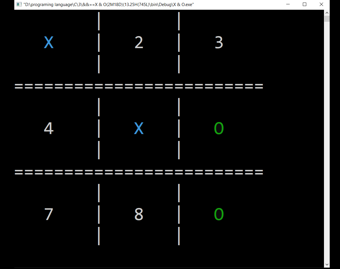 i will give you tic tac toe game source code for pc