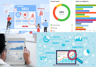 I will audit website and create a detailed SEO report with strategy