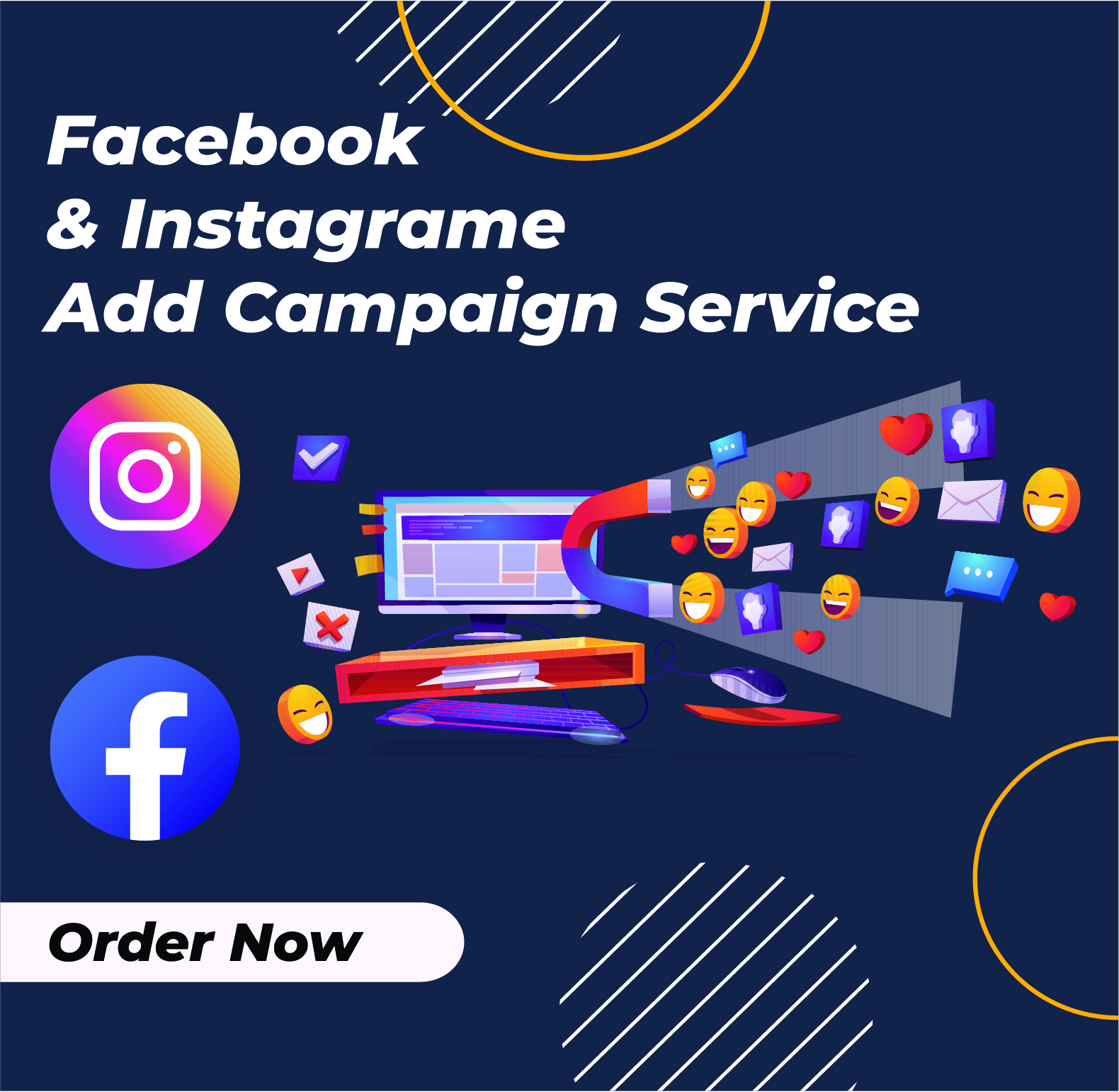 Set up Facebook and Instagram ads for leads and sales