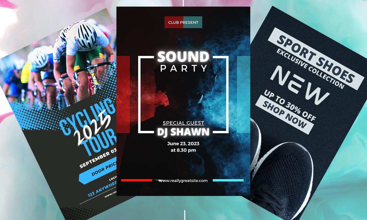 I will create professional flyer for you